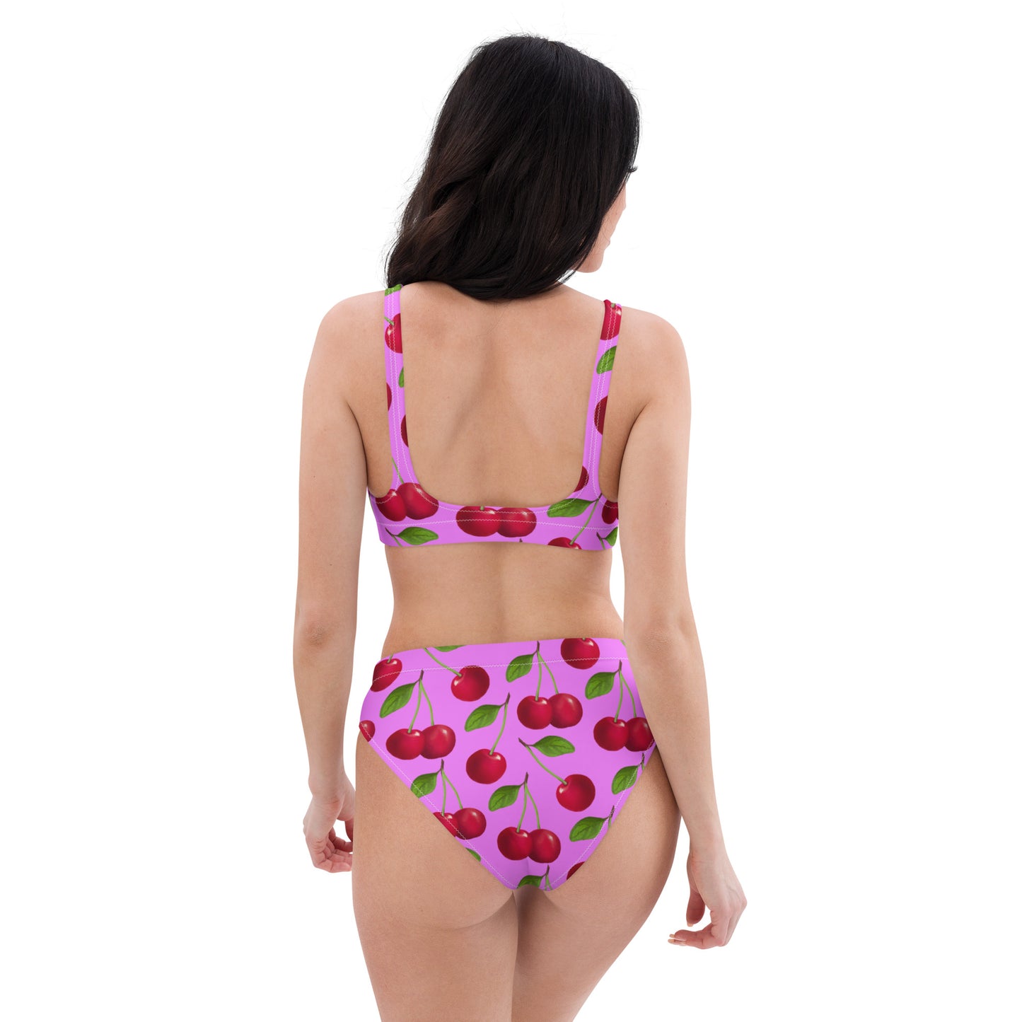 Mon Cheri Lilac Eco high-waisted bikini