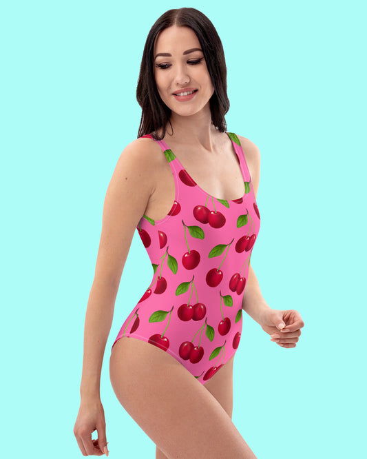 Mon Cherie Candy Pink One-Piece Swimsuit