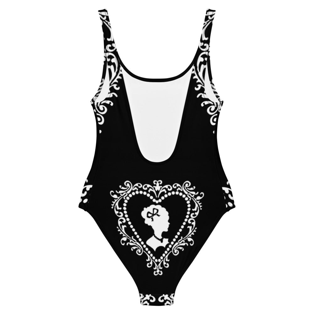 Cameo Black One Piece Swimsuit