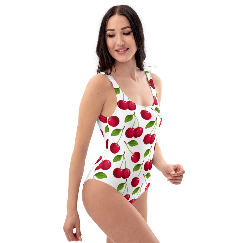 Mon Chérie White One-Piece Swimsuit