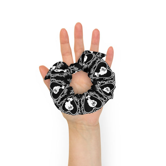 Cameo Black Scrunchie