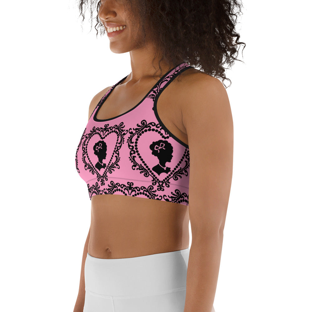 Cameo Sports Bralette in Candy Pink