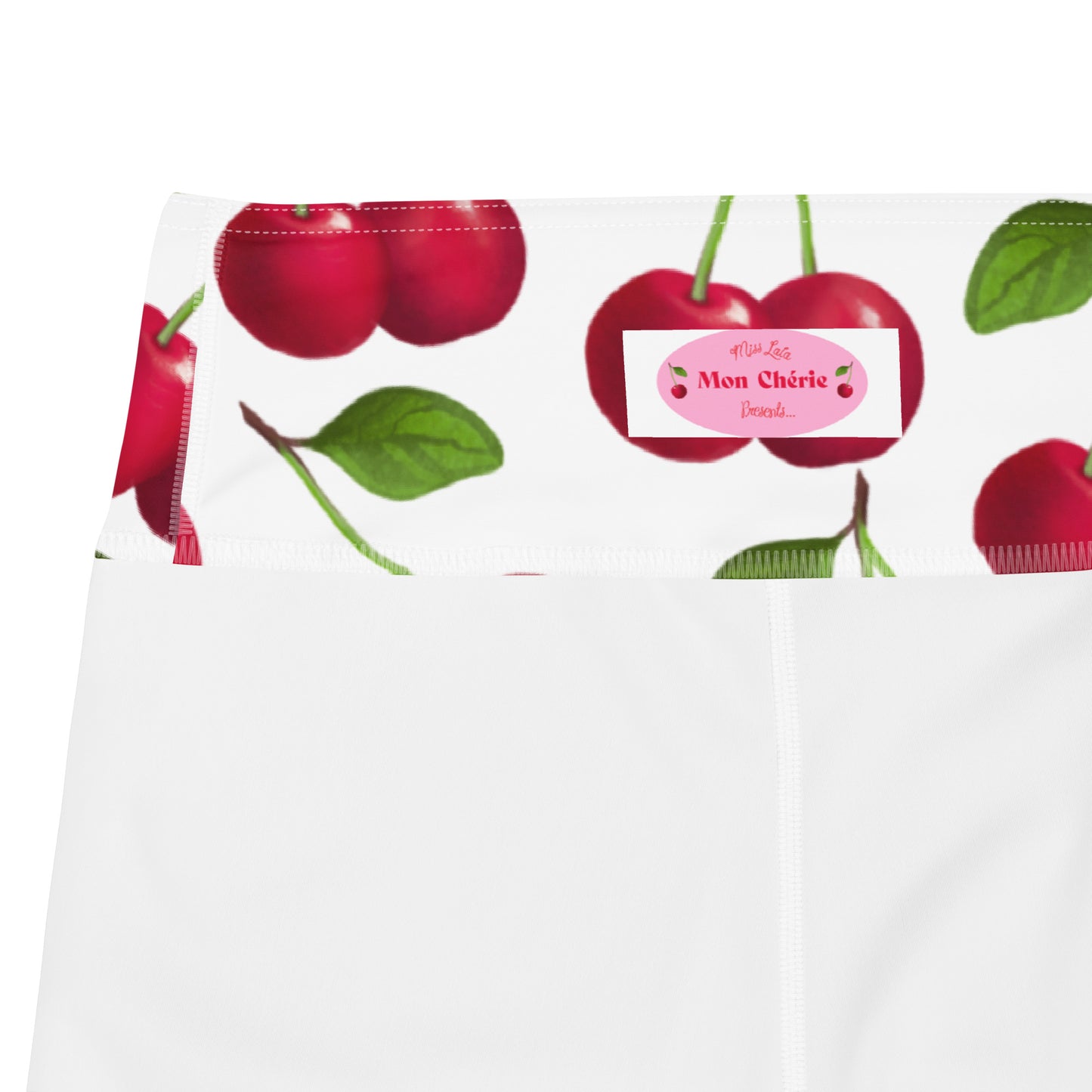 Mon Cherie White High Waisted Shorts