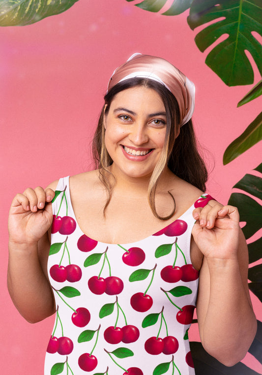 Mon Chérie White One-Piece Swimsuit