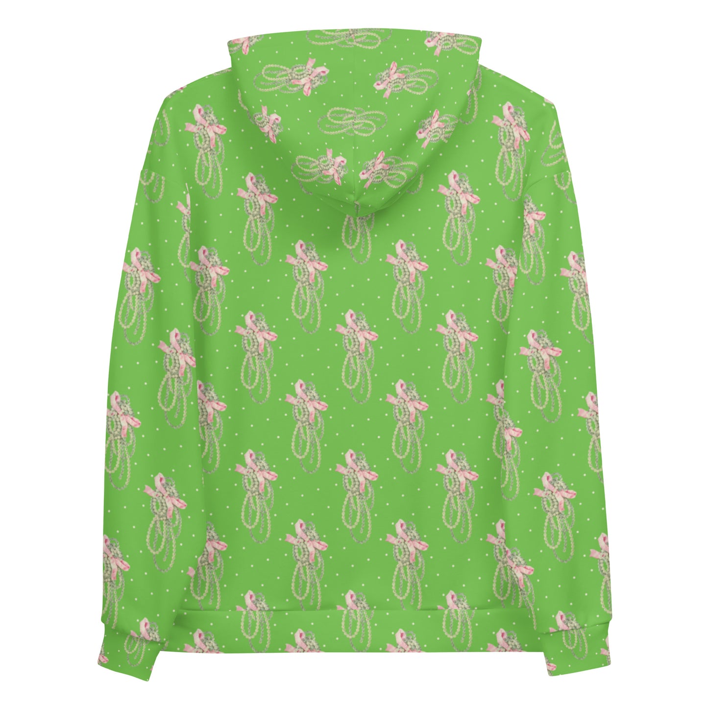 Vintage Pearl Apple Green Hoodie