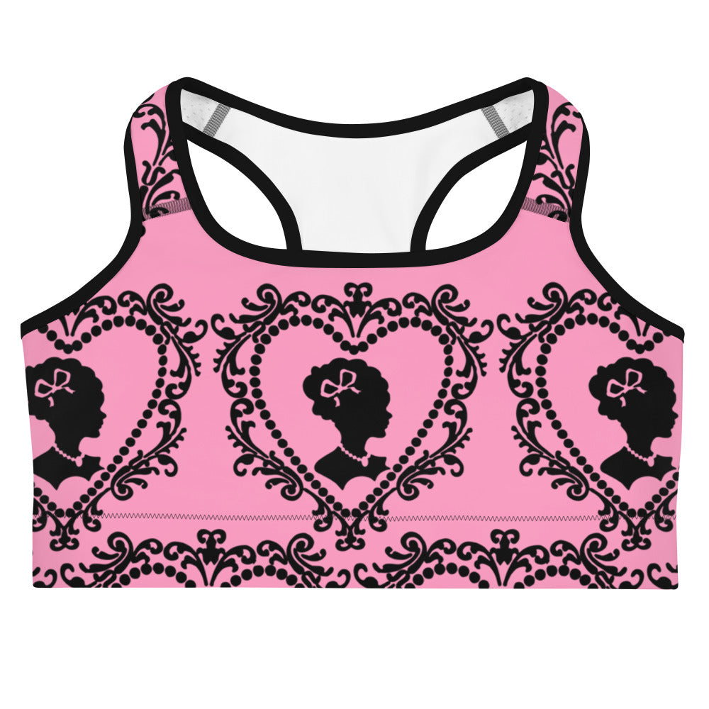 Cameo Sports Bralette in Candy Pink
