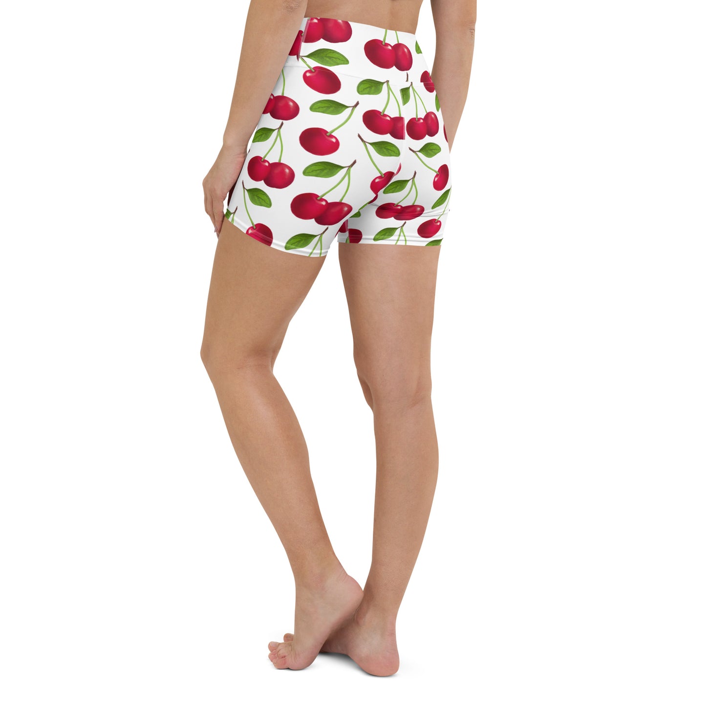 Mon Cherie White High Waisted Shorts