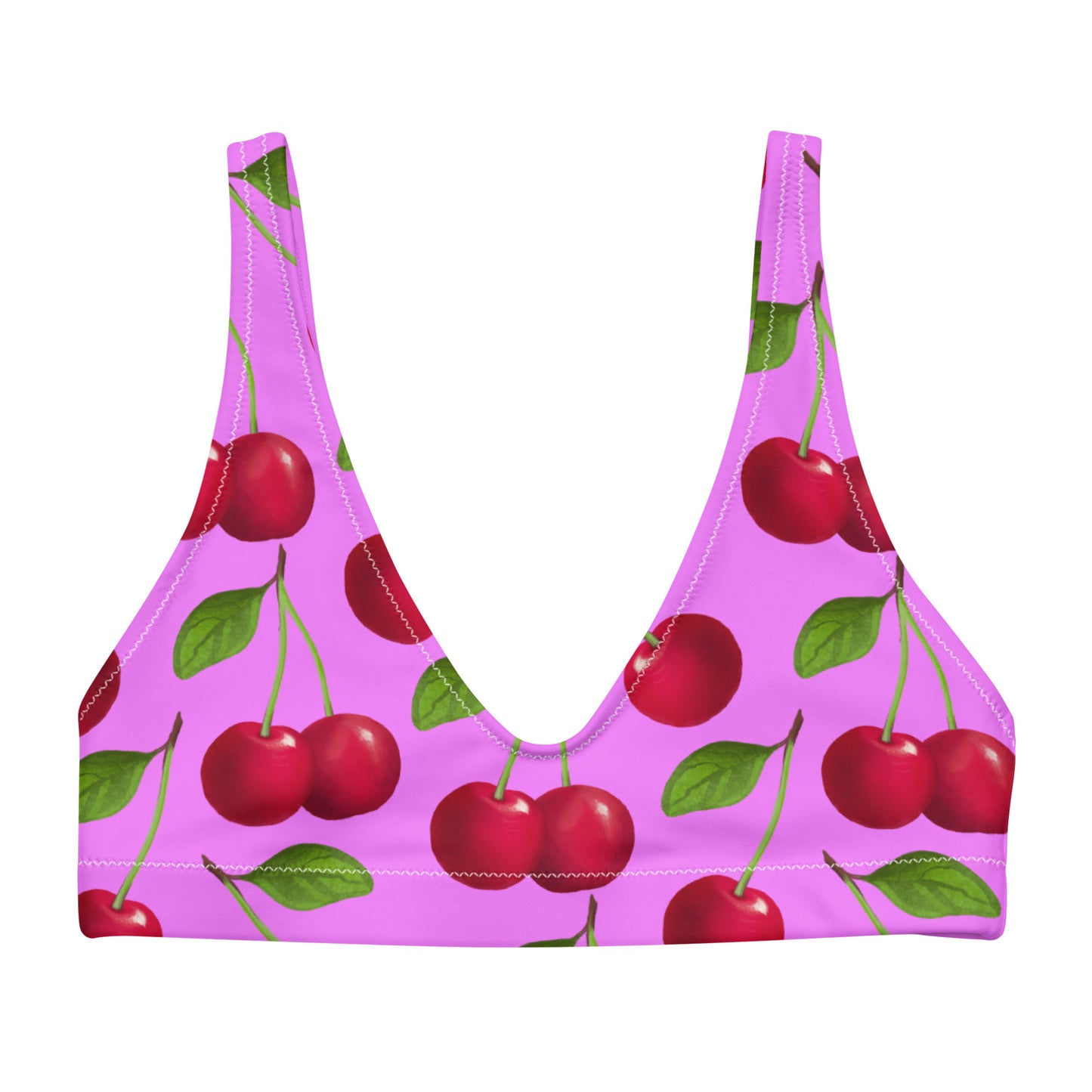 Mon Cheri Lilac Eco padded bikini top