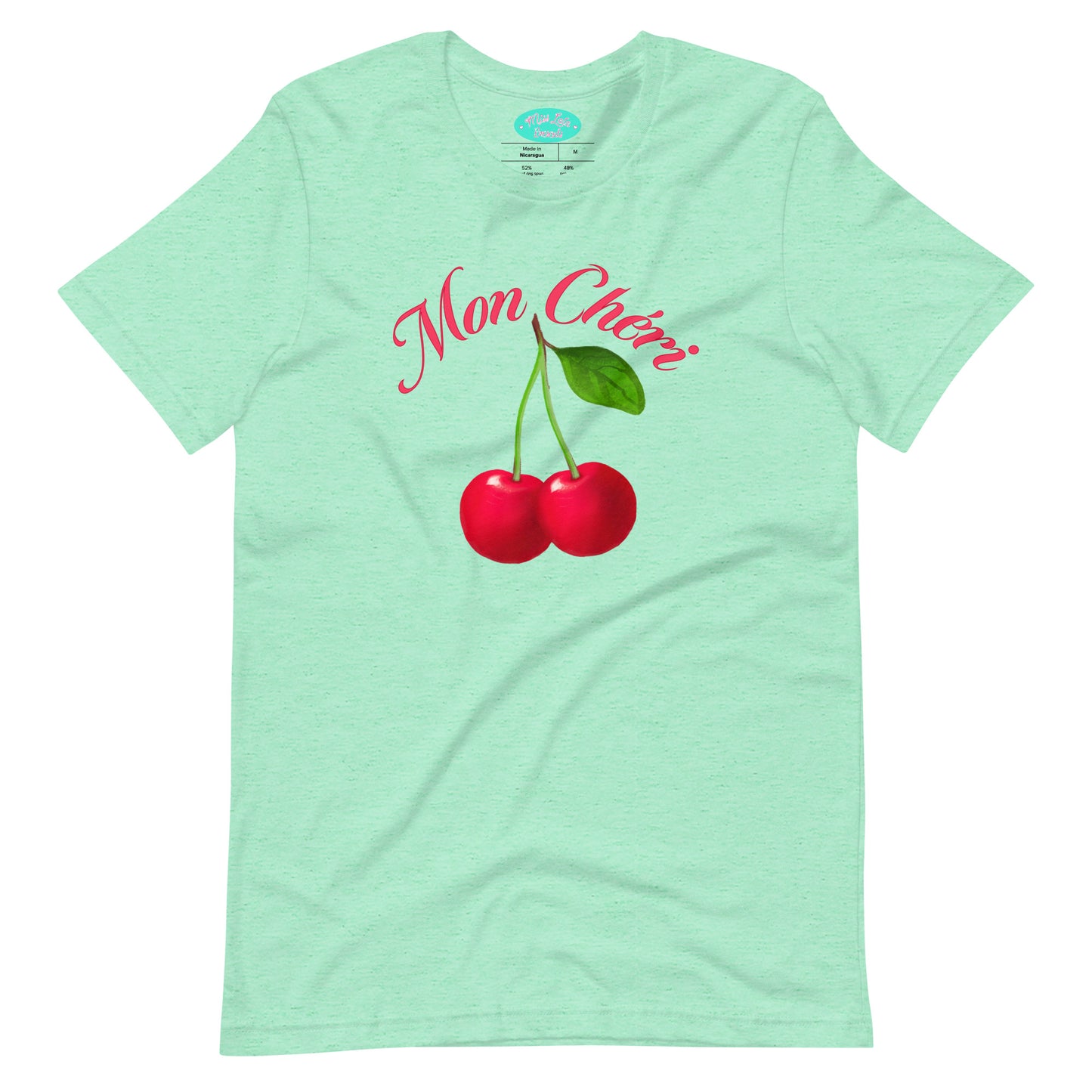 Mon Cherie Heather Mint T Shirt