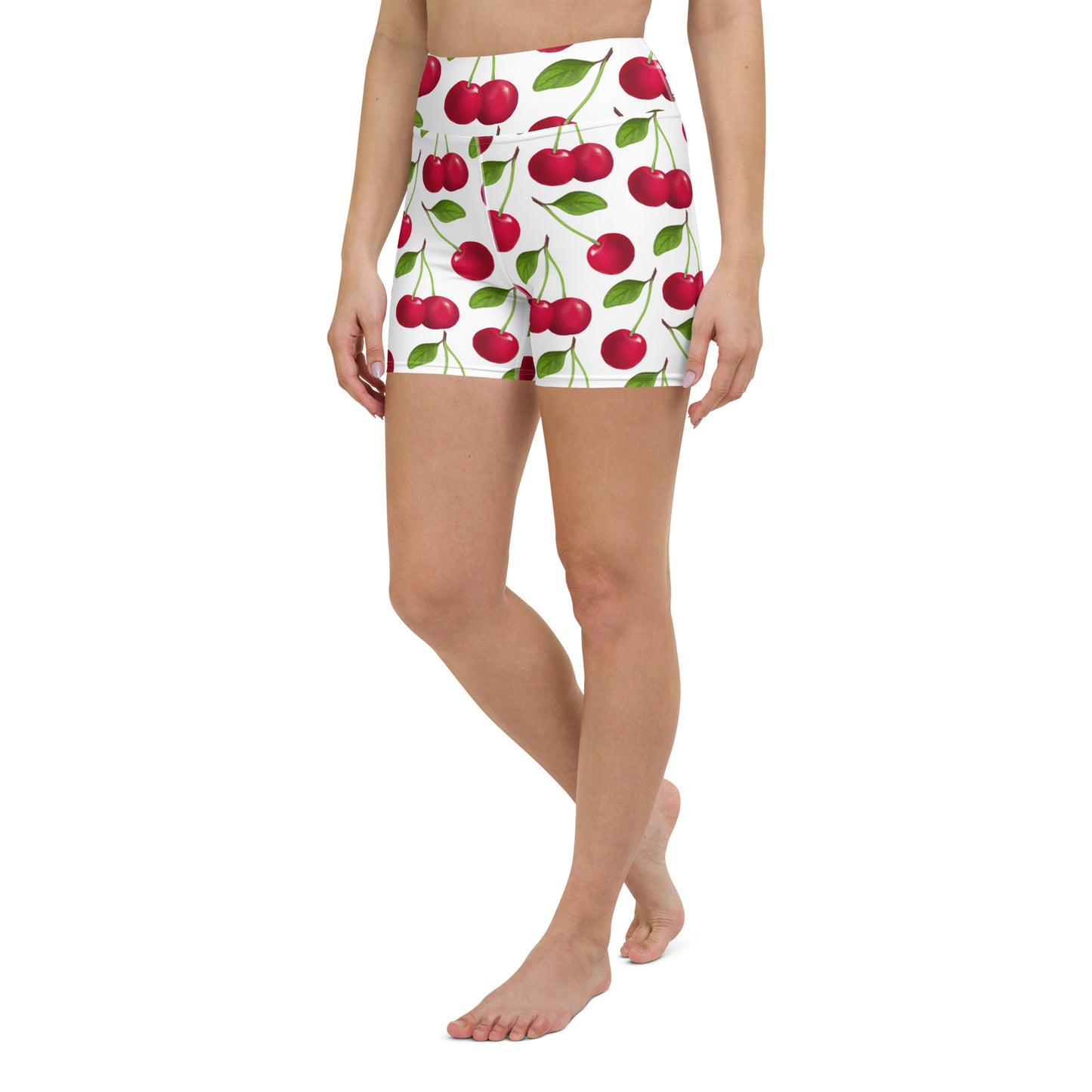 Mon Cherie White High Waisted Shorts