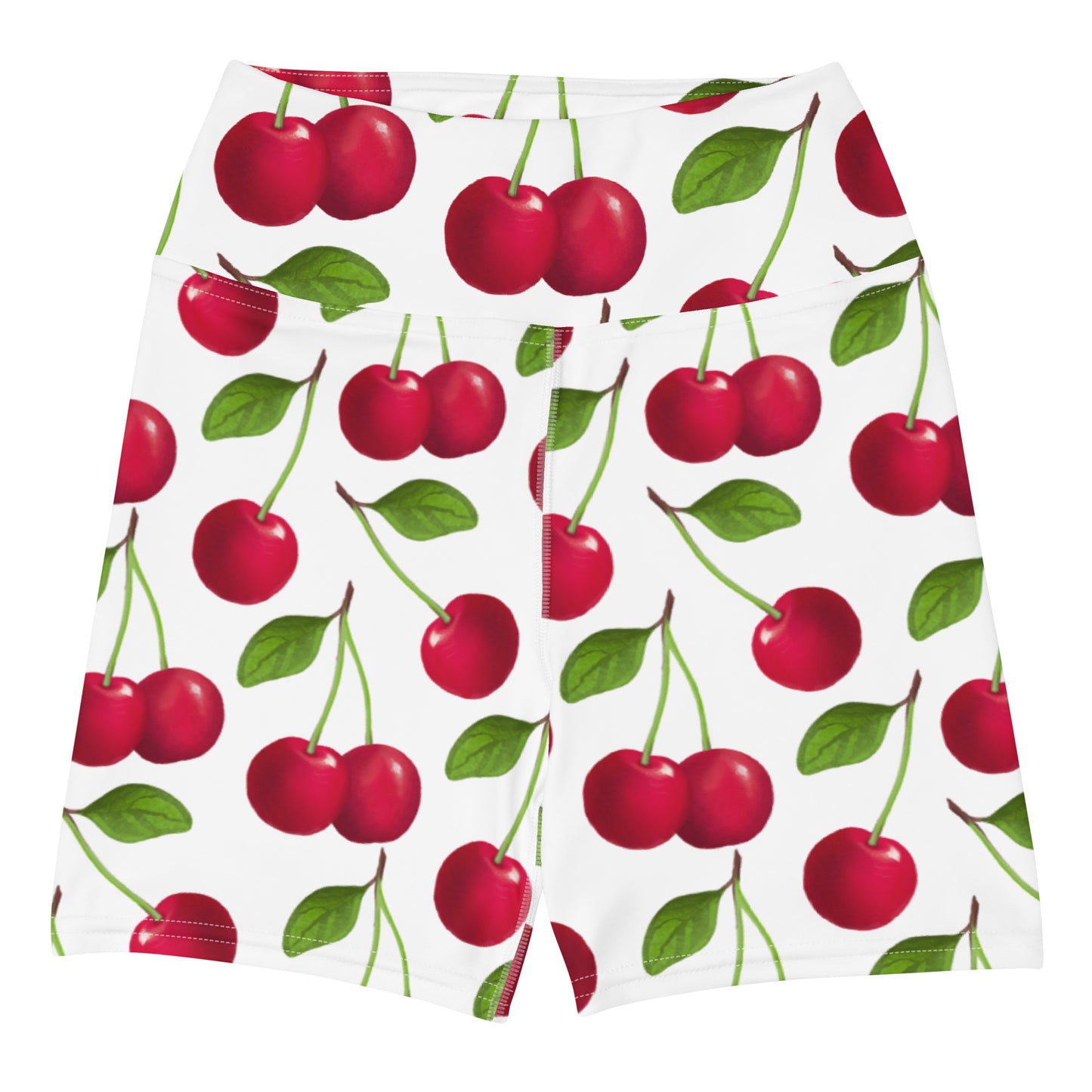 Mon Cherie White High Waisted Shorts