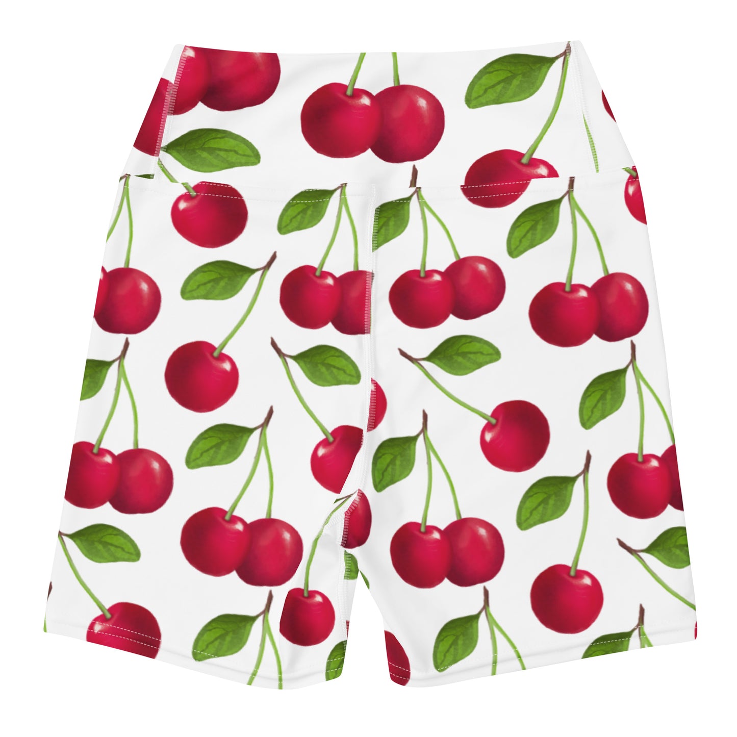 Mon Cherie White High Waisted Shorts