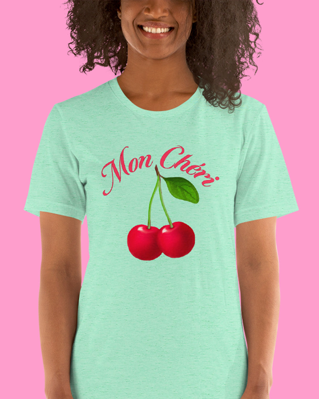 Mon Cherie Heather Mint T Shirt