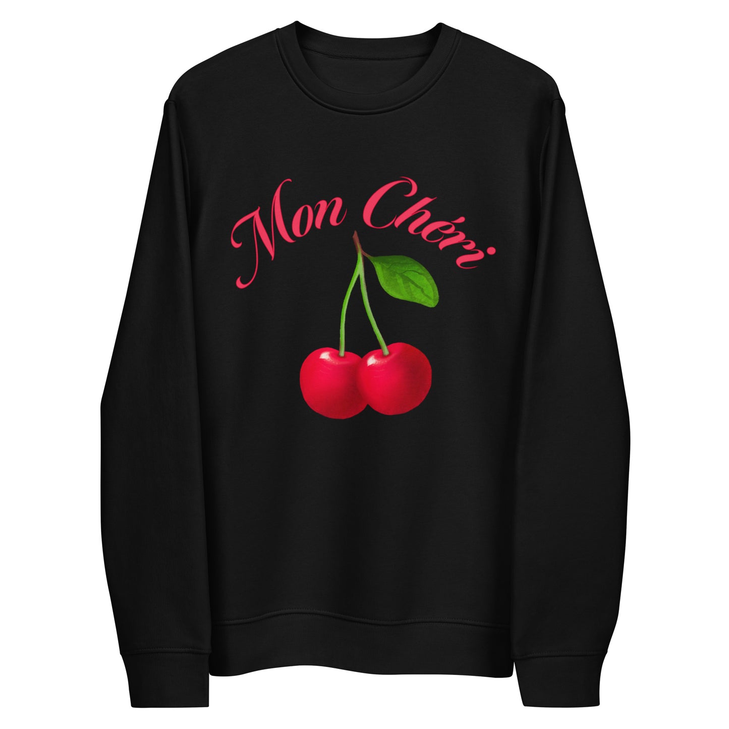 Mon Cheri Black Unisex Eco Sweatshirt